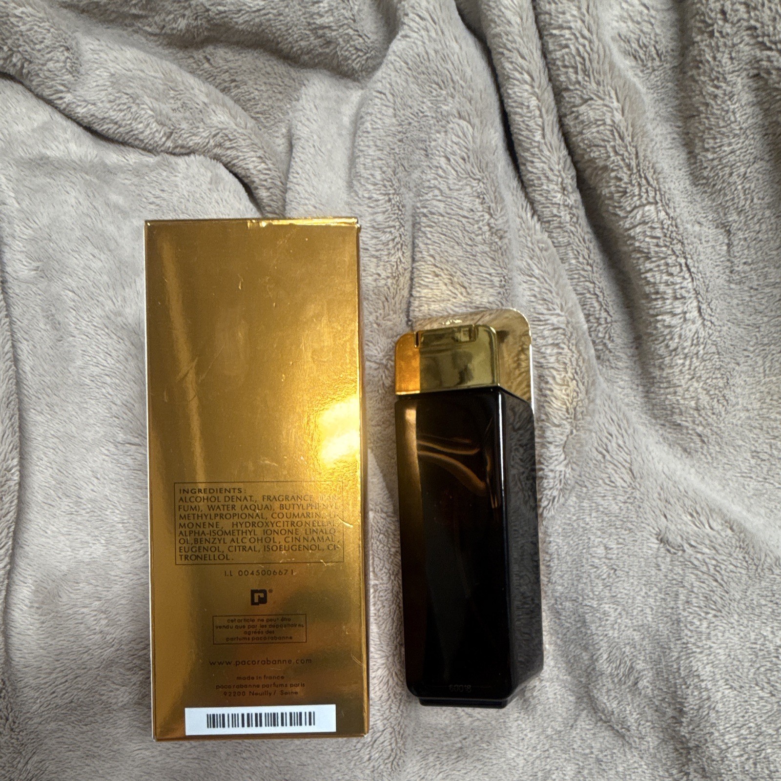 Paco Rabanne 1 Million Eau de Toilette Spray, Regular Size 3.4 fl oz