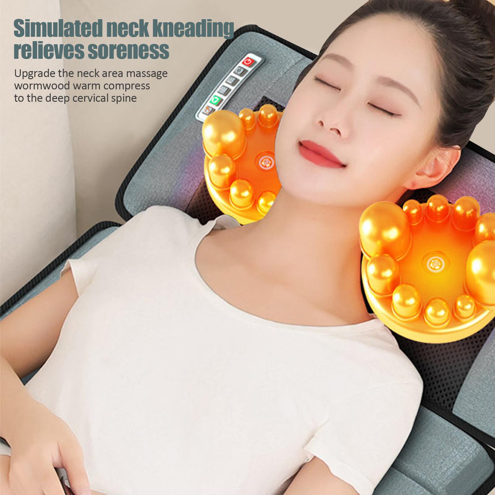 Massage Pad Full Body Bed Massager for Whole Body Relaxation Bed Massager US