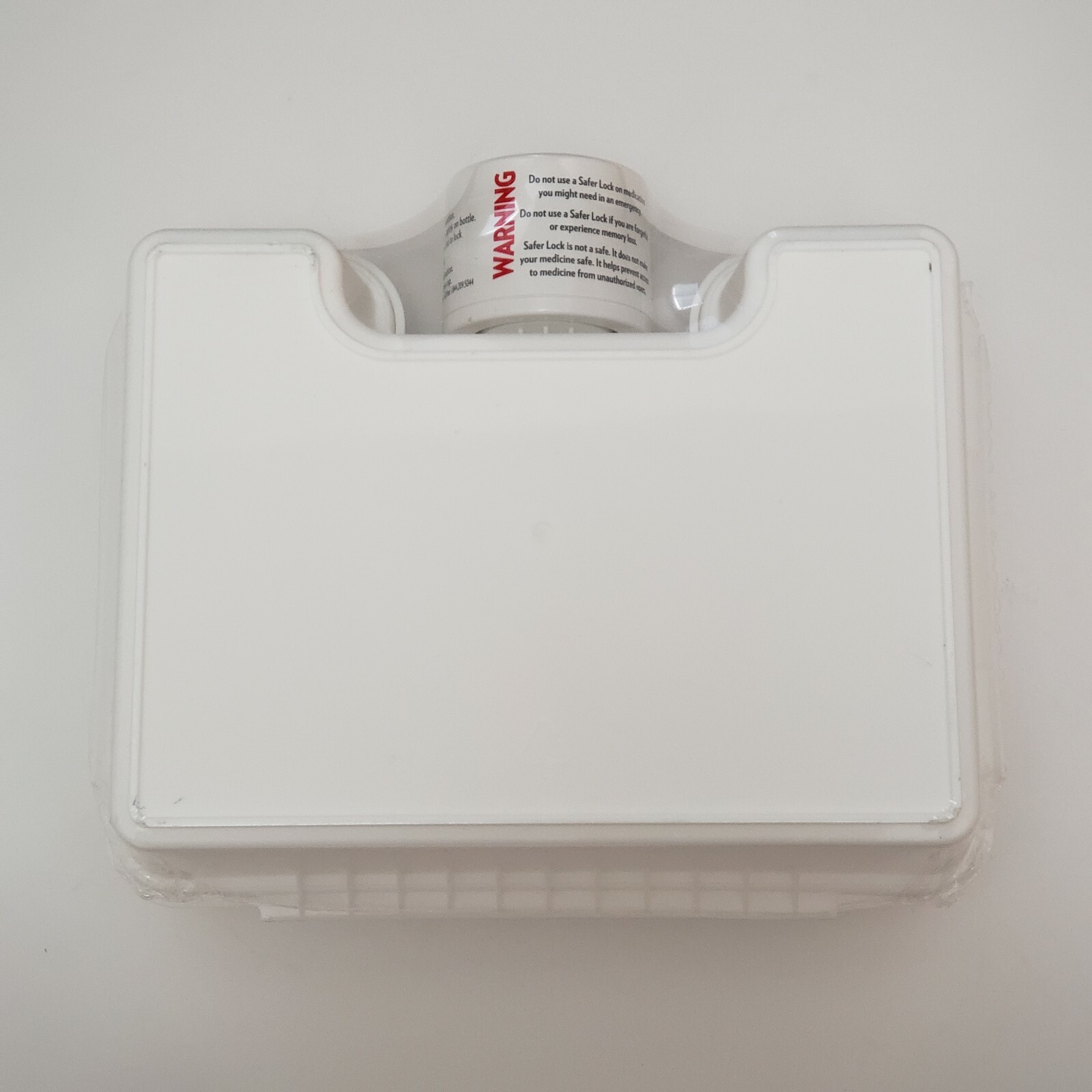 Safer Lock Box Keep Your Medicine Safe 4 Digit Combination Lock Cap *SEALED*