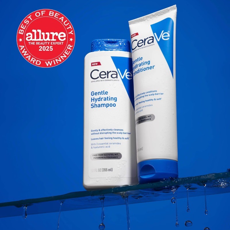 CeraVe Gentle Scalp Care Shampoo – 19 fl oz: Deep Hydration, All Hair Types