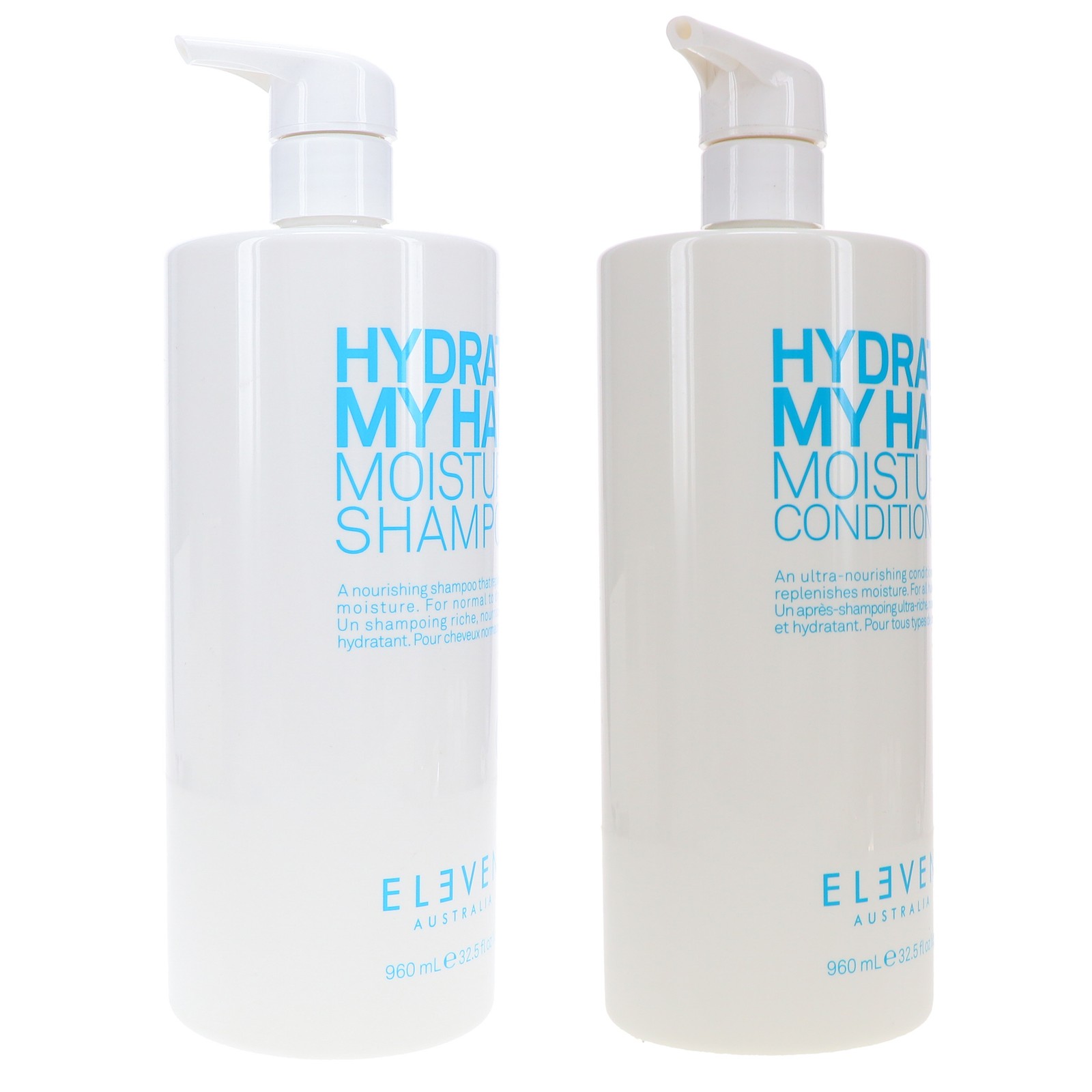 ELEVEN Australia Hydrate My Hair Moisture Shampoo 32.5 oz & Hydrate My Hair