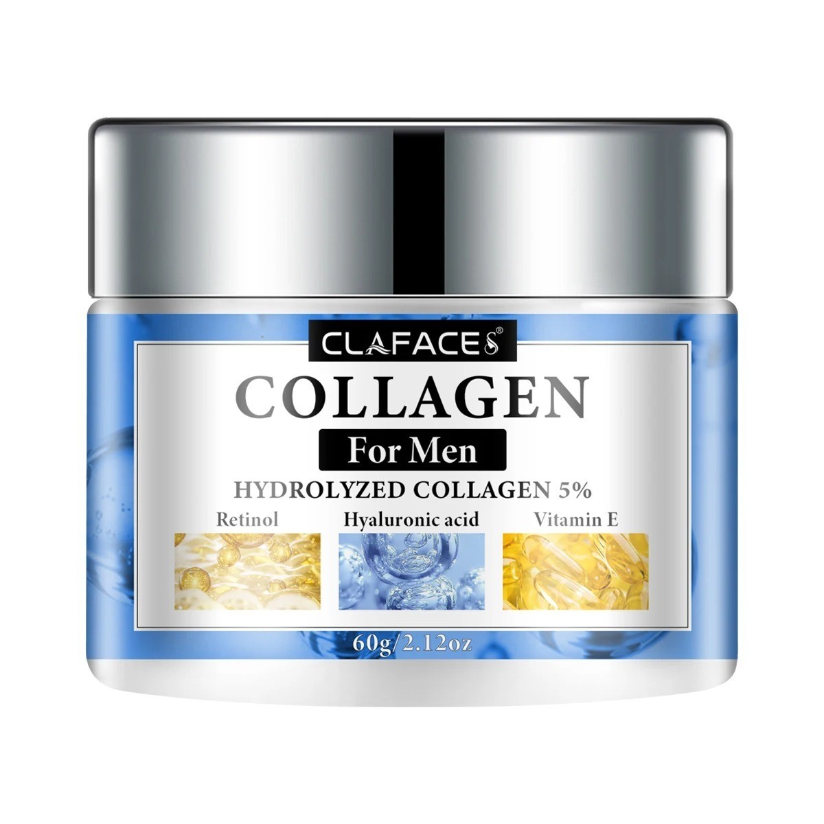 60g Men’s Retinol Collagen Moisturizing Cream Anti-Aging Firming Facial Skincare