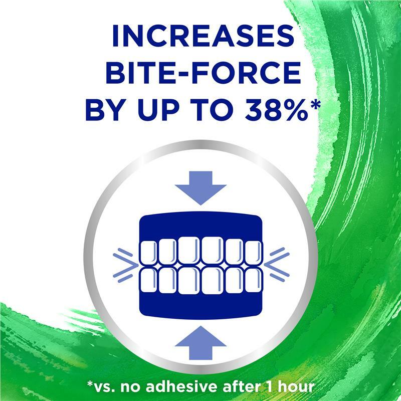 Teeth Adhesive 6 x 60g Polident Denture Fresh Mint-FREE from Zinc FAST SHIPPING