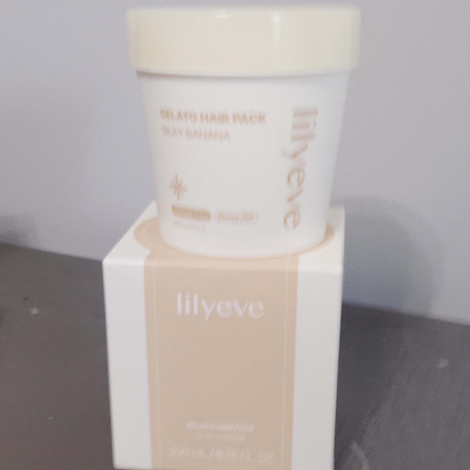 lilyeve Repair Turn Gelato Hair Pack Damage Repair Milk Protein Banana 200ml