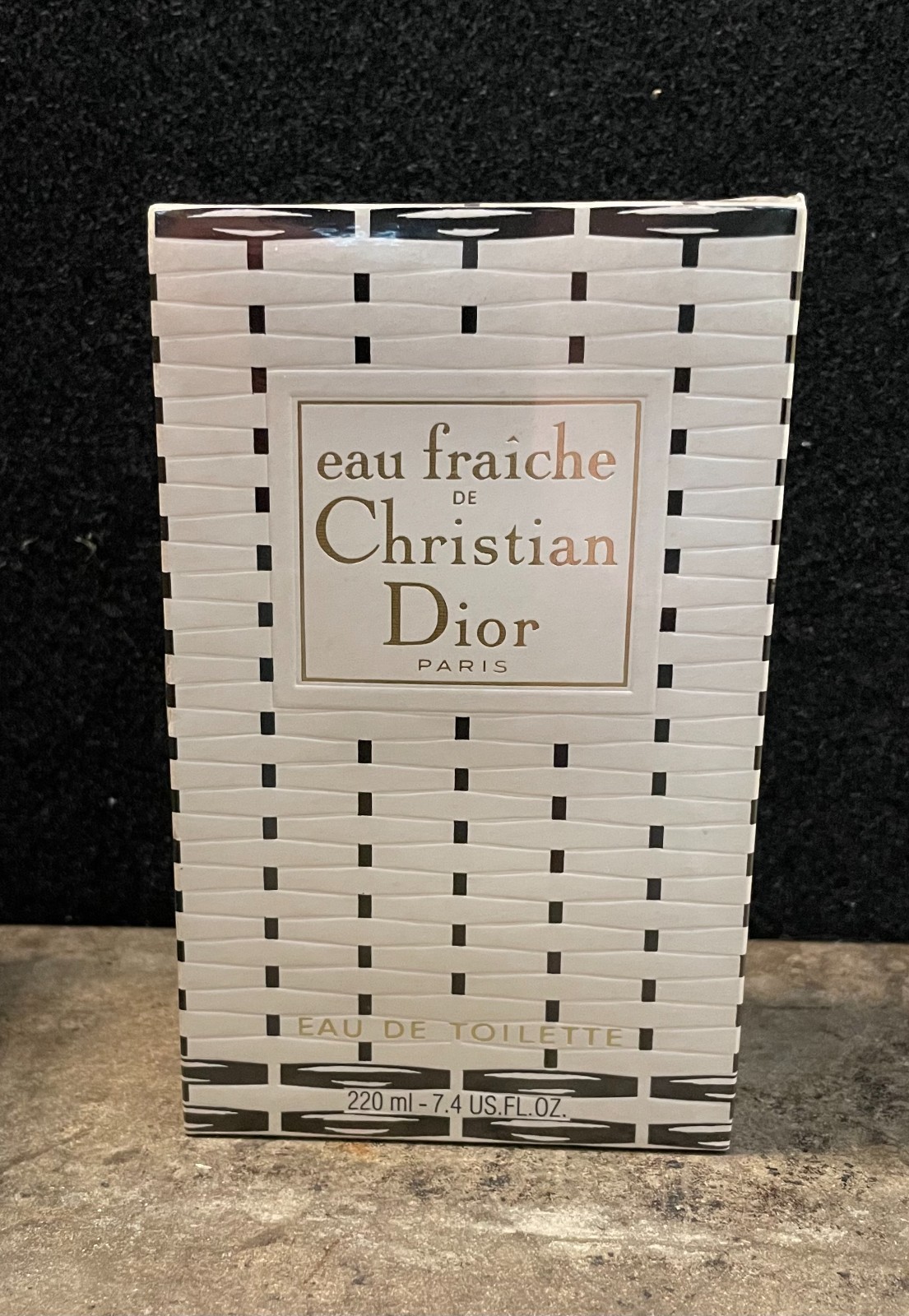 Christian Dior eau fraiche Eau de Toilette 7.4Fl oz Vintage Unopened Box France