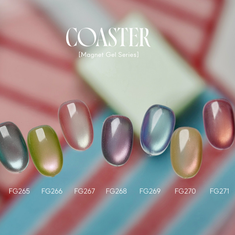 From The Nail Coaster Magnet Gel Polish Soak Off Nail Gel K-Beauty