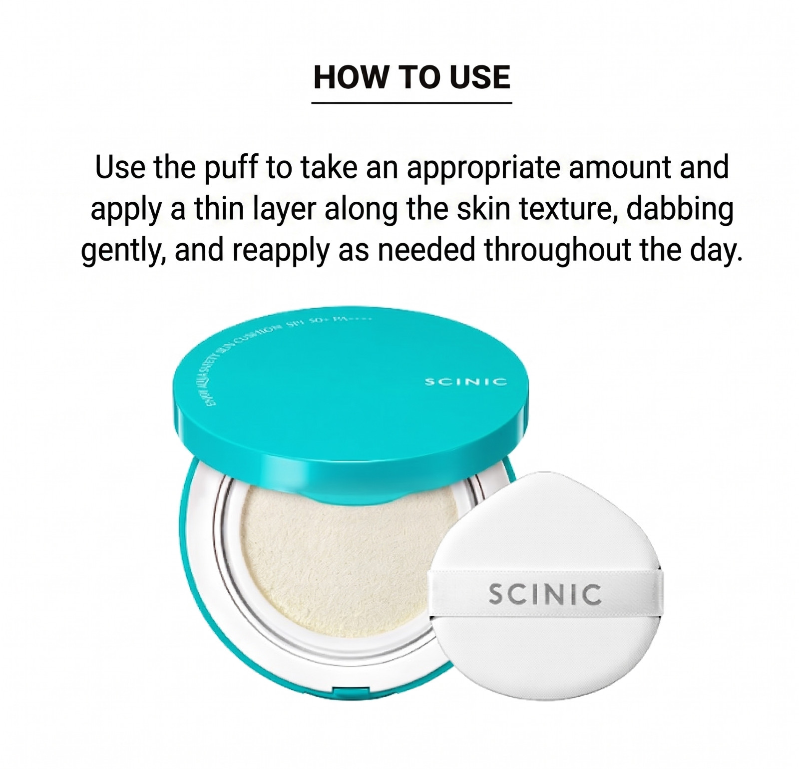 SCINIC Enjoy Aqua Safety Sun Cushion SPF50+ PA++++ 15g 3 Pack K-Beauty Set