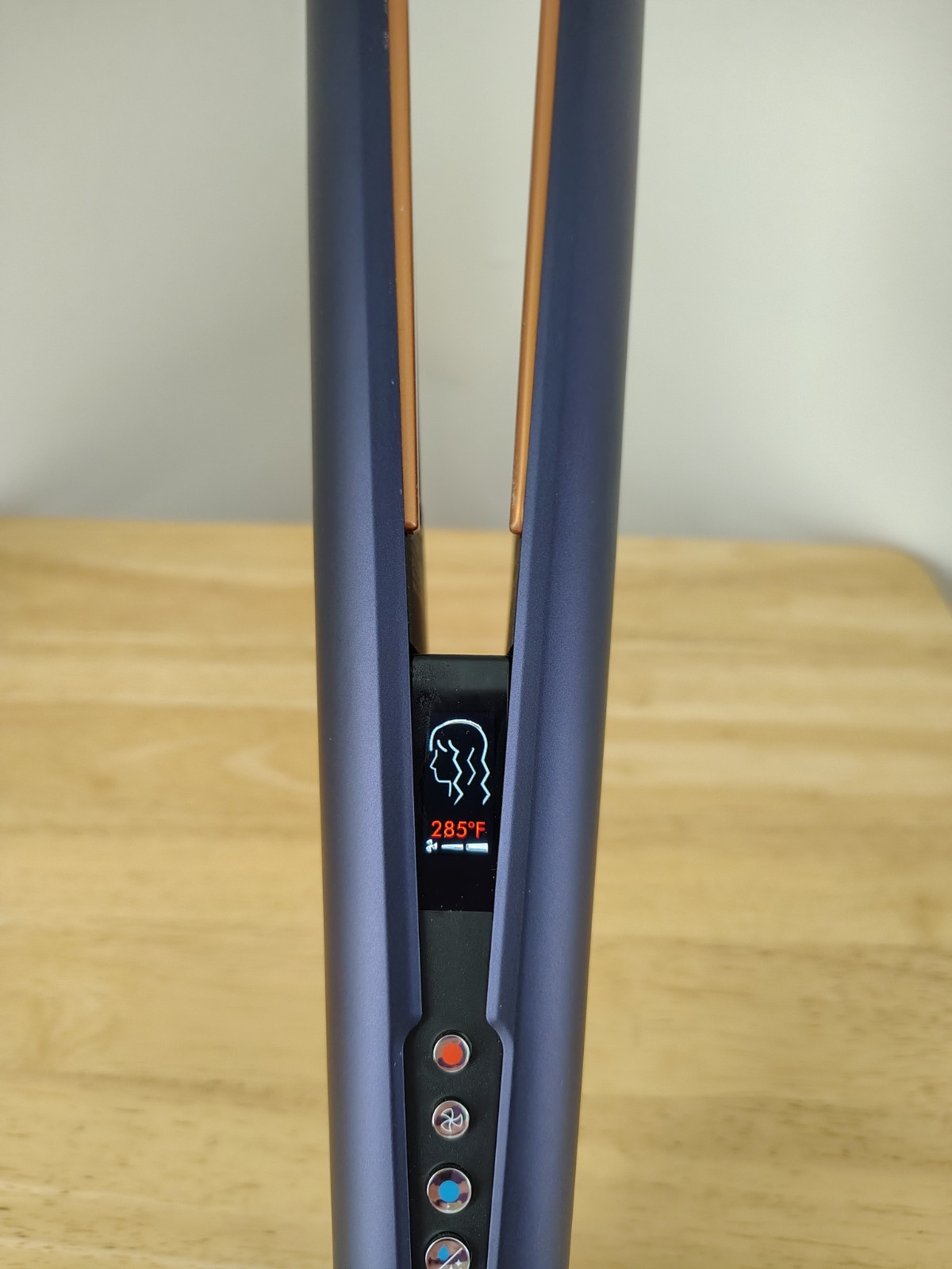 Dyson Airstrait HT01 Wet to Dry Hair Straightener Styler Prussian Blue Copper