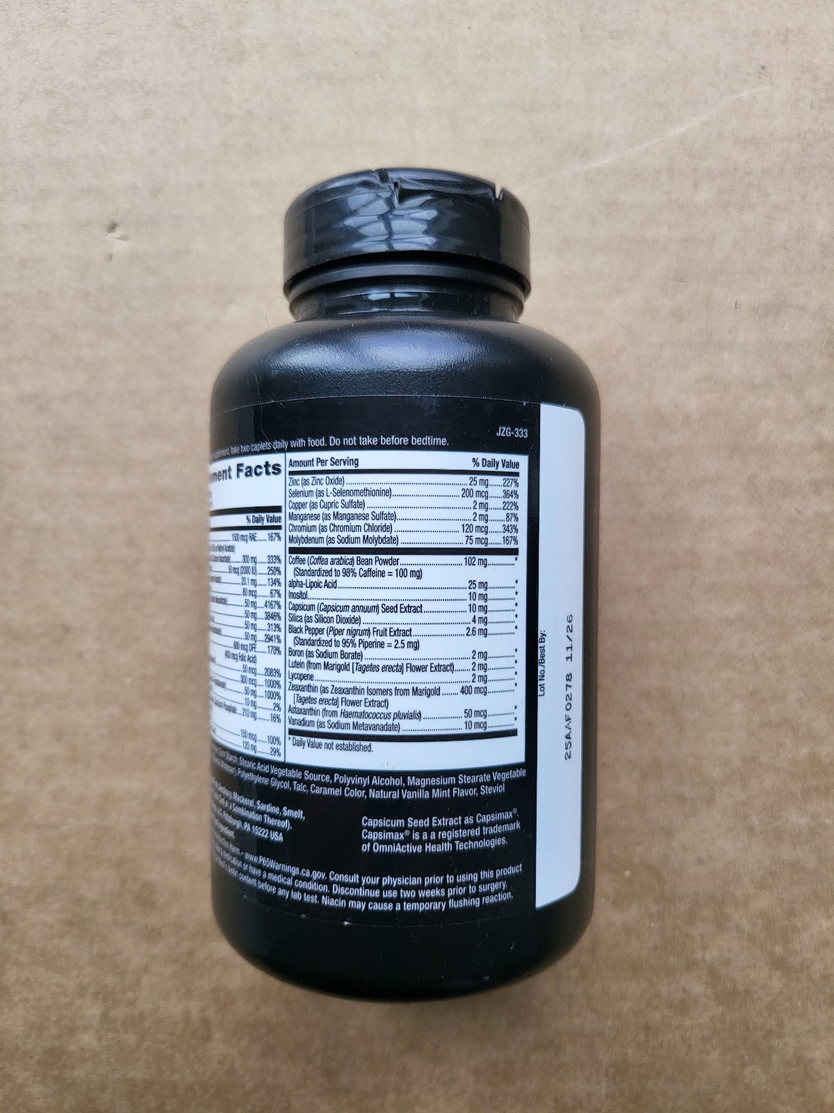 GNC Mega Men Energy/Metabolism 180 Caps
