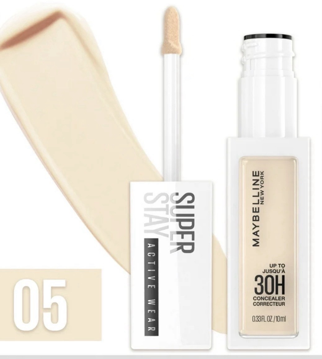 Maybelline New York Super Stay Active Wear Concealer, Long Lasting, 0.33 fl oz