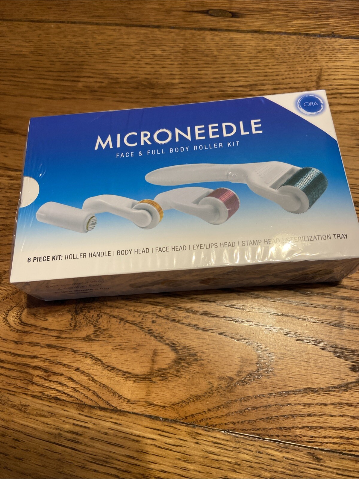 Ora Microneedle Face & Full Body Roller 6 Piece Kit Set New & Sealed