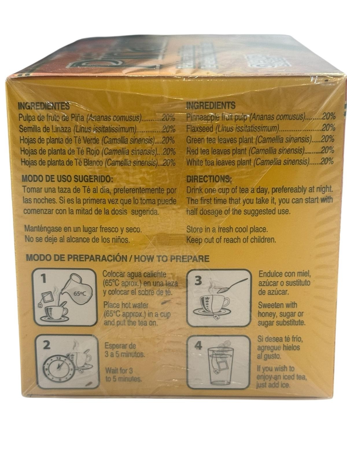 2 Te Pinalim Tea GN+Vida ENVIO GRATIS 60 days Pinalim Pineapple Diet FREE SHIP