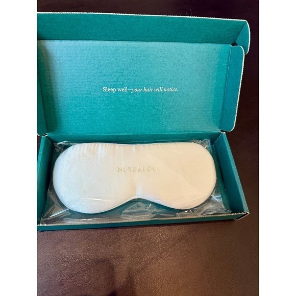 NEW Nutrafol The Silk Sleep Mask Pure Silk