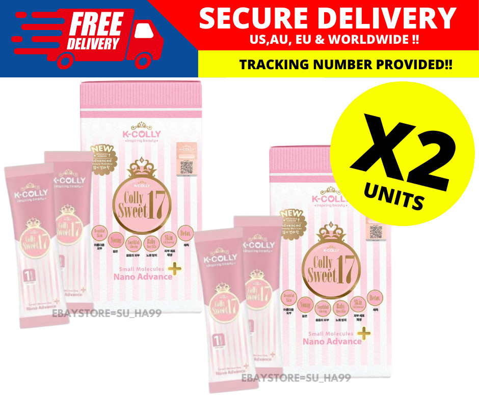 K-Colly New Formula 10X Double Anti Aging (10 Sachets) x 2 Boxes