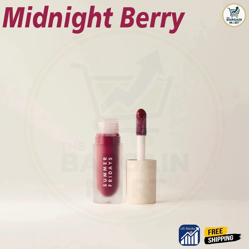 Summer Fridays Dream Lip Oil – All Shades Hydrating Sheer Gloss (0.15 oz)