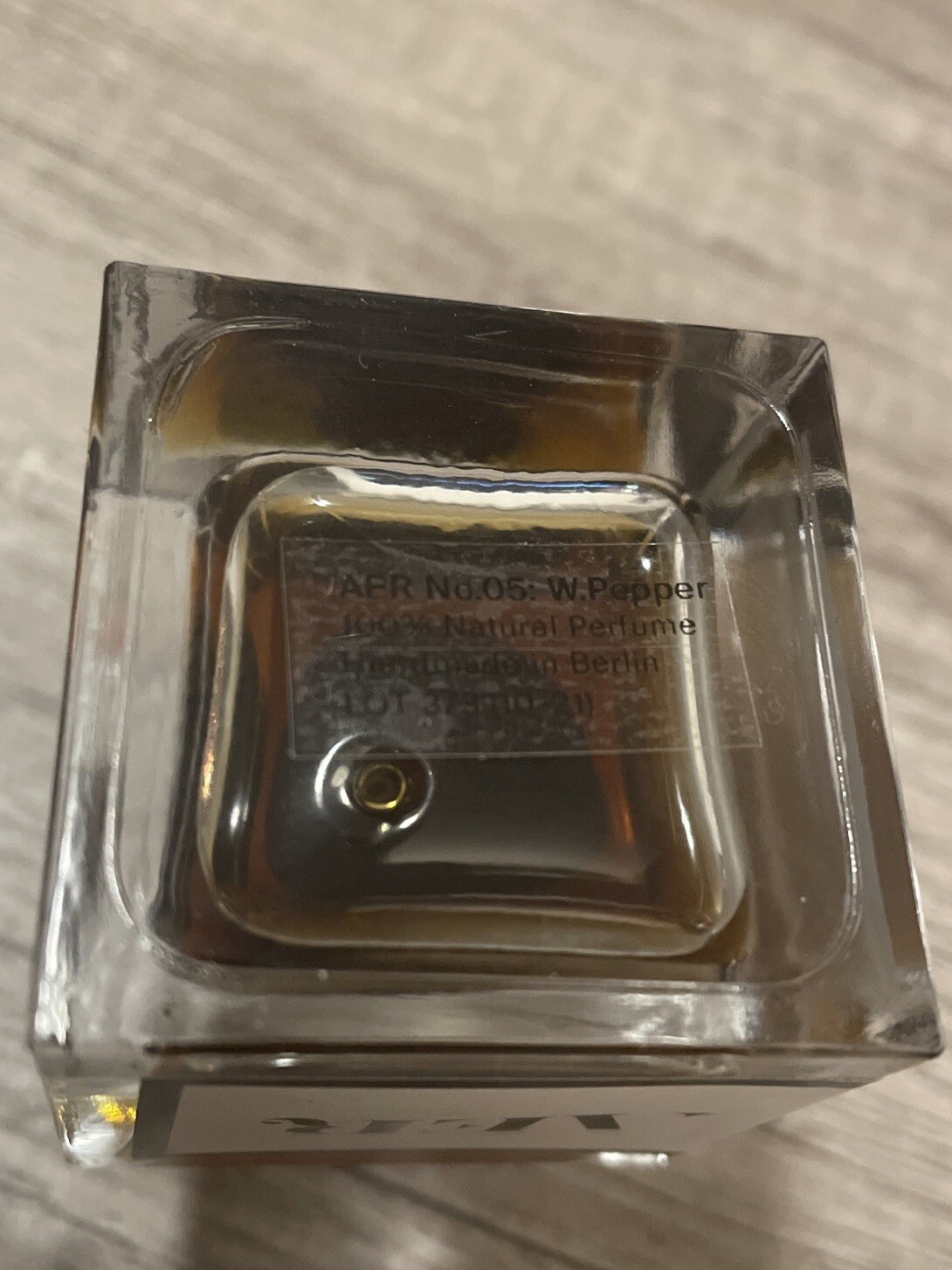 Accord No. 05: White Pepper AER Scents (IMPORTED FROM FRANCE) RARE