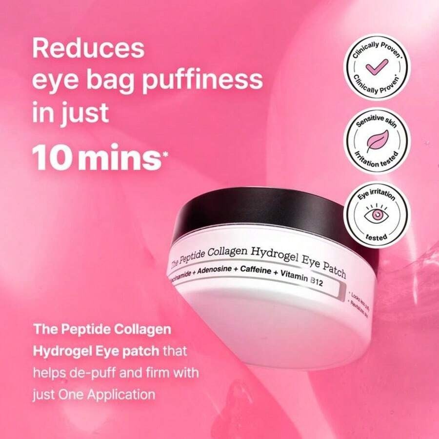 The Peptide Collagen Hydrogel Eye Patch (60 Patches)