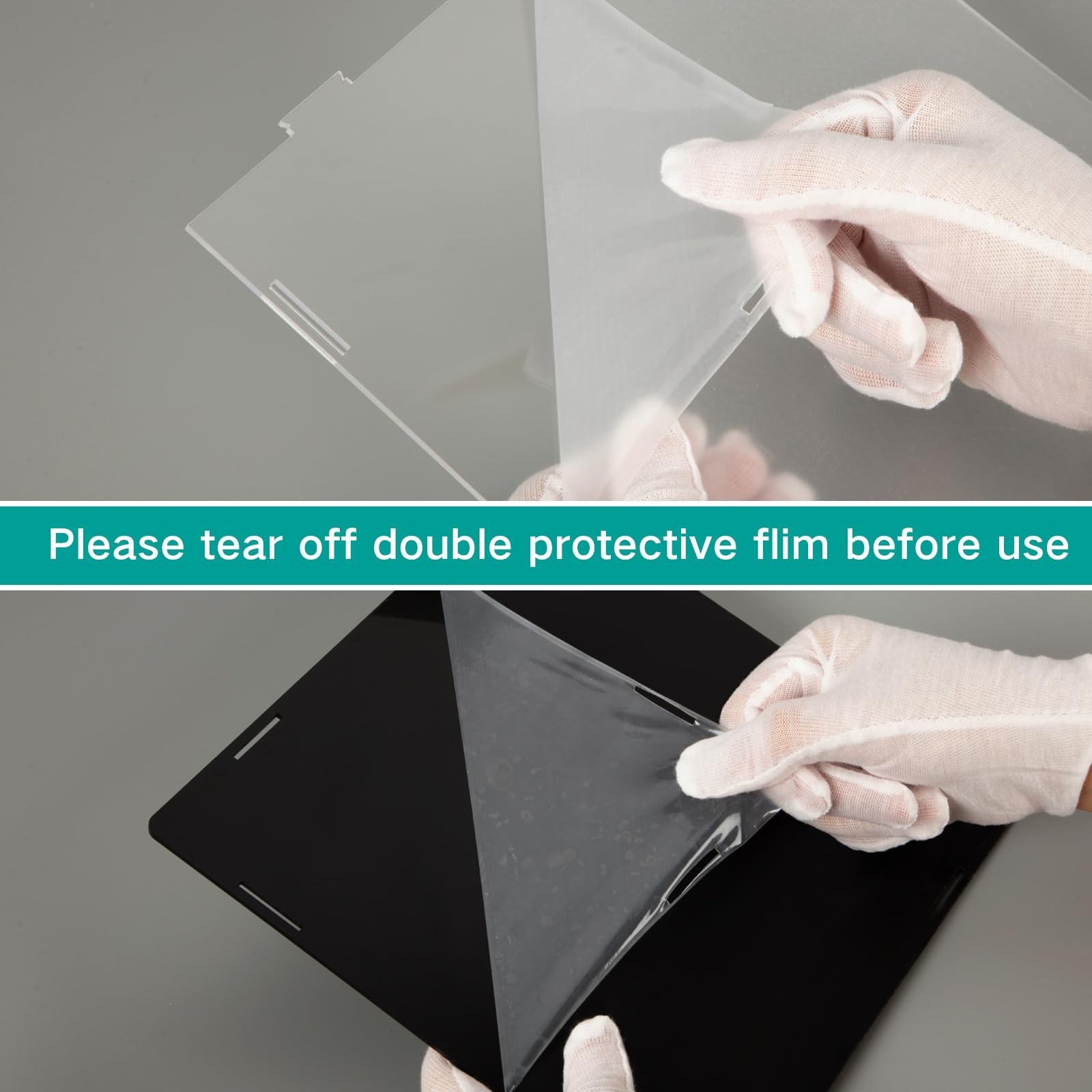 Clear Self-Assembly Acrylic Display Case Transparent Dust Proof Pro… Fast Ship