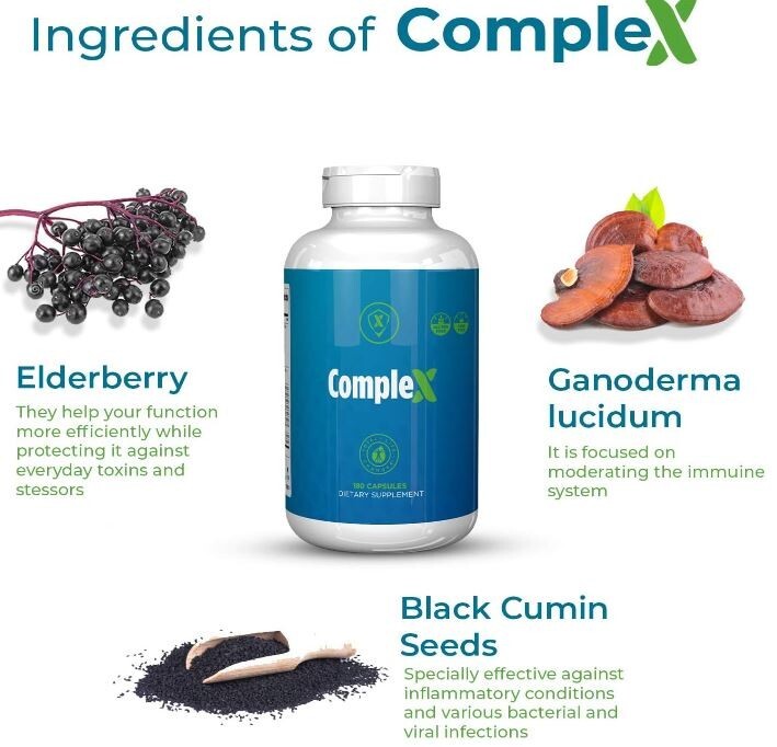 TLC Total Life Changes COMPLEX Immunity Booster Energy 180ct 2 Month Supply $70