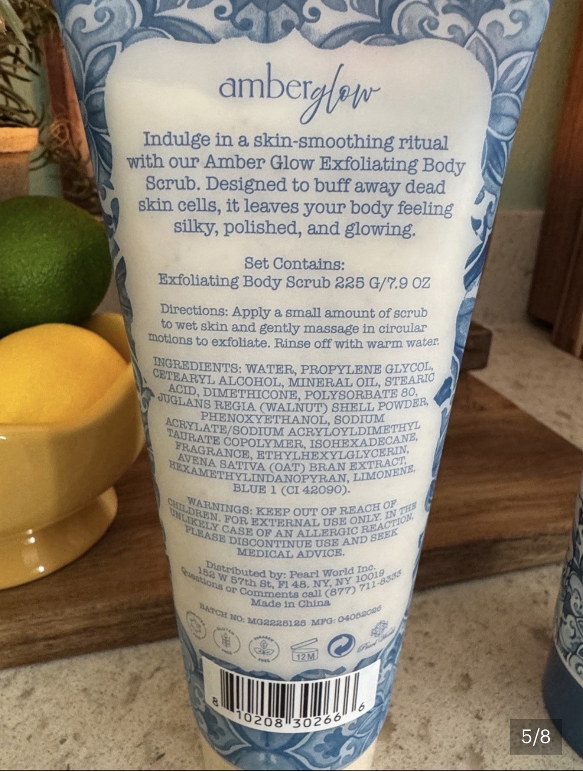 🔥 Viral Amber glow Aqua Blue Set Scrub Lotion Bath Bomb NWT Coastal Chic
