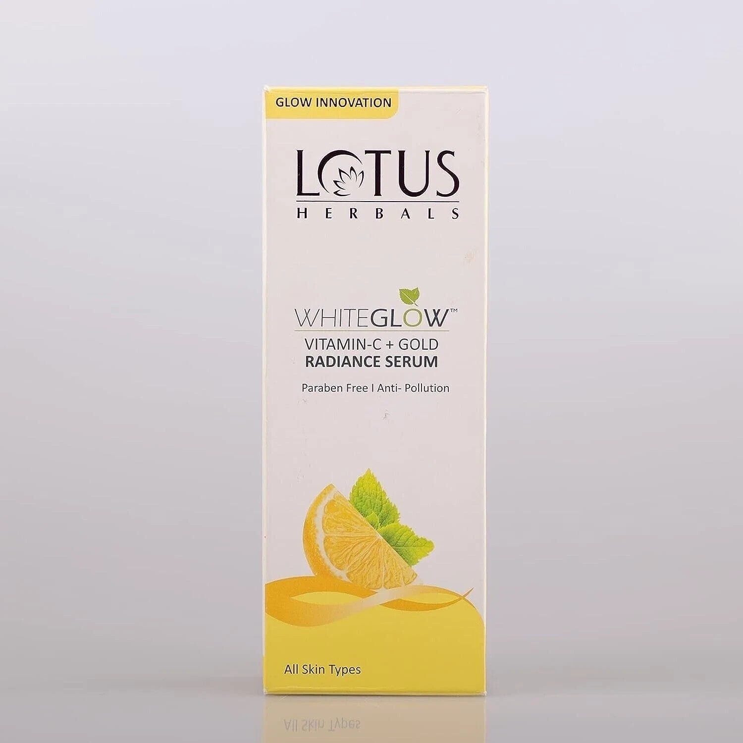 Lotus Herbals WhiteGlow Vitamin C and Gold Radiance Face Serum 30ml,