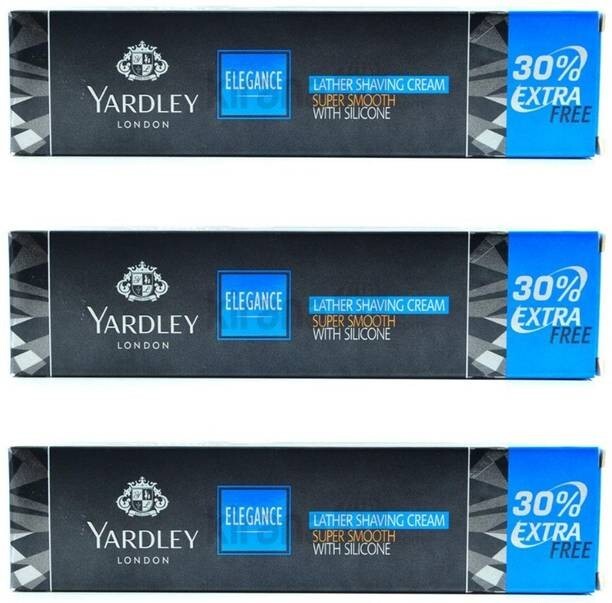 Yardley London Elegance Shaving Cream – (Pack of 3) (70 g) free shipping