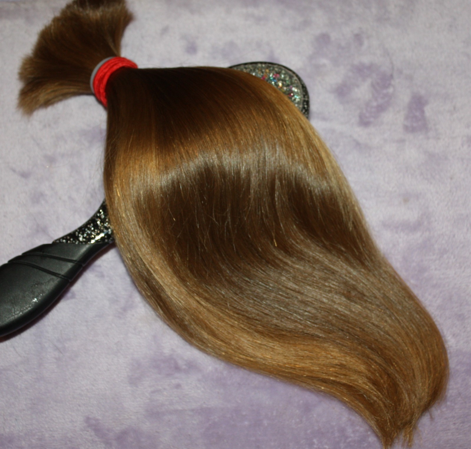 HAIR REBORN WIG 13 IN 3.2oz BABYFINE & SILKY BLONDE BLENDS PONYTAIL F91