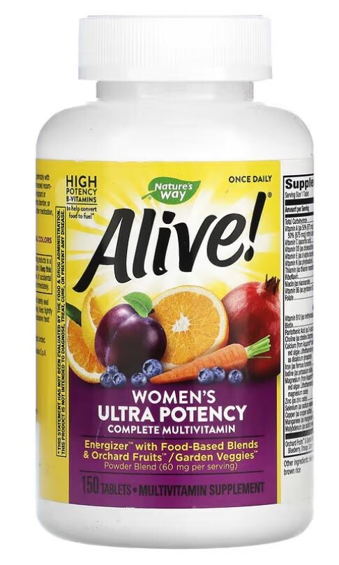 Nature’s Way Women’s Ultra Potency Complete Multivitamin 150 Tabs value pack