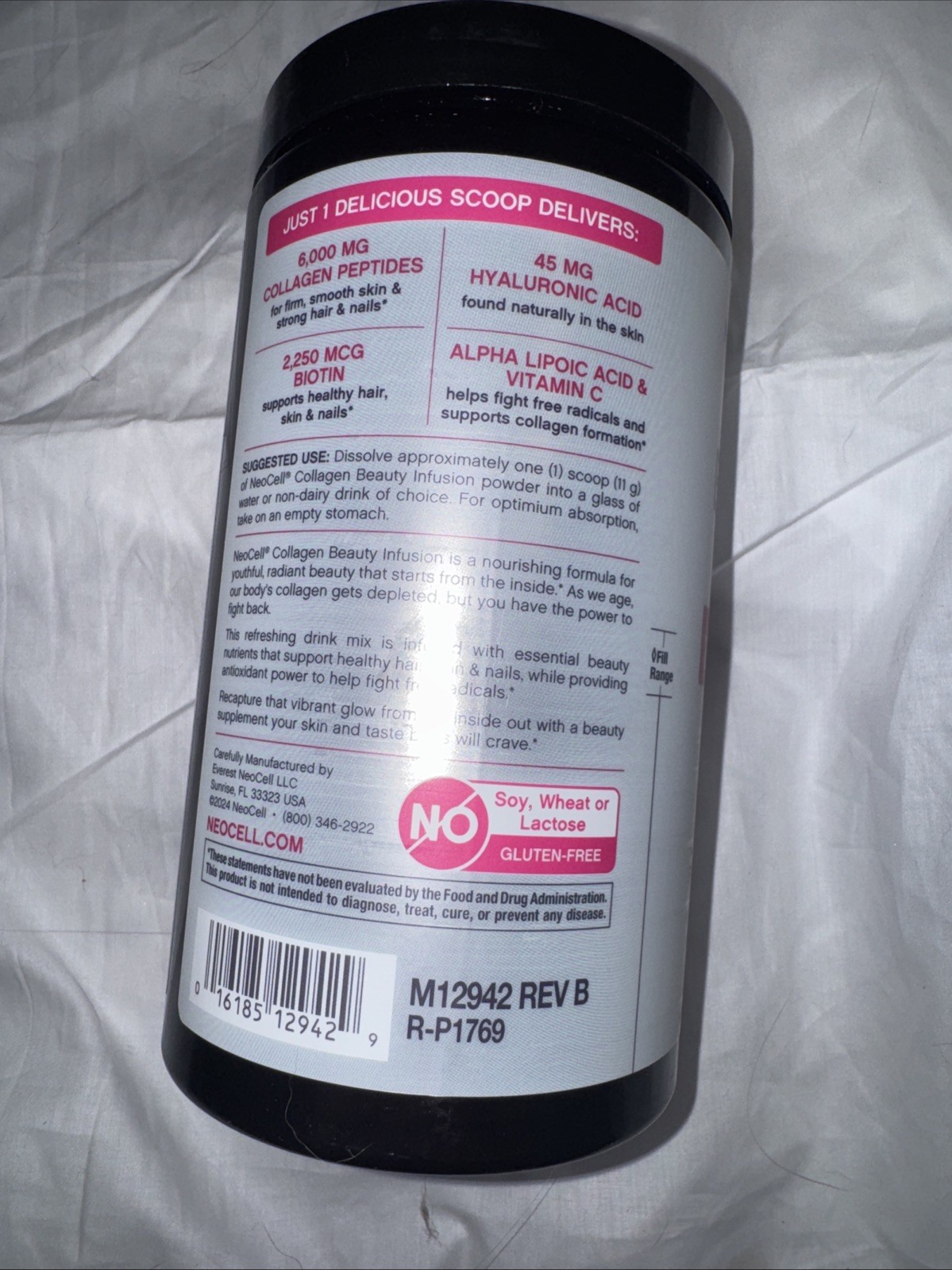 NeoCell Super Collagen Powder Unflavoured – 0.8lbs.