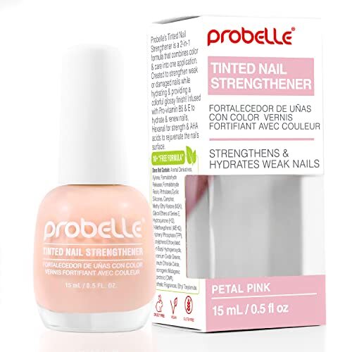 Probelle Nail Strengthener, Nail Growth and Repair, Stops Cracks and Strengthens