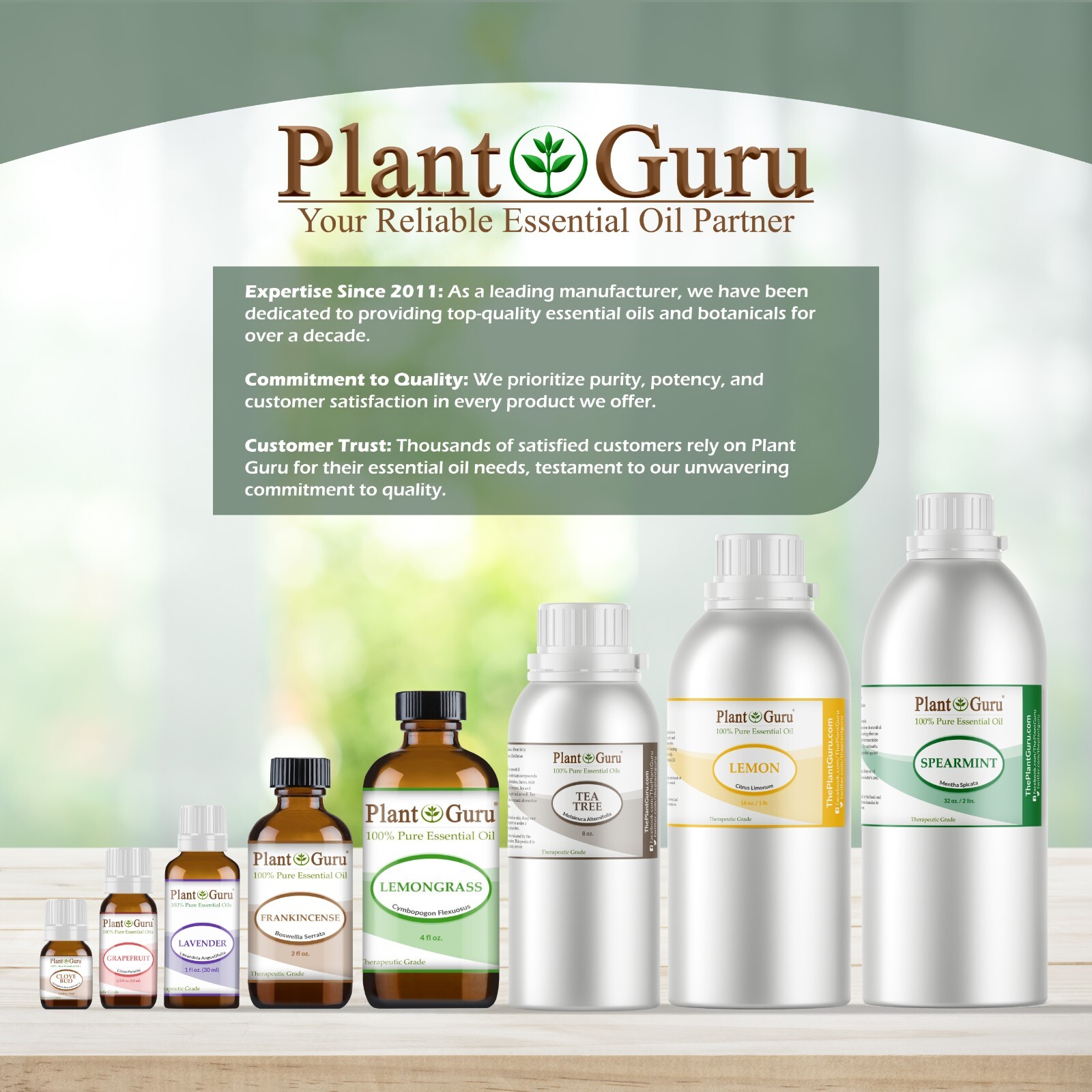 Essential Oils 8 oz. Bulk 100% Pure Natural Therapeutic Grade Aromatherapy Oil
