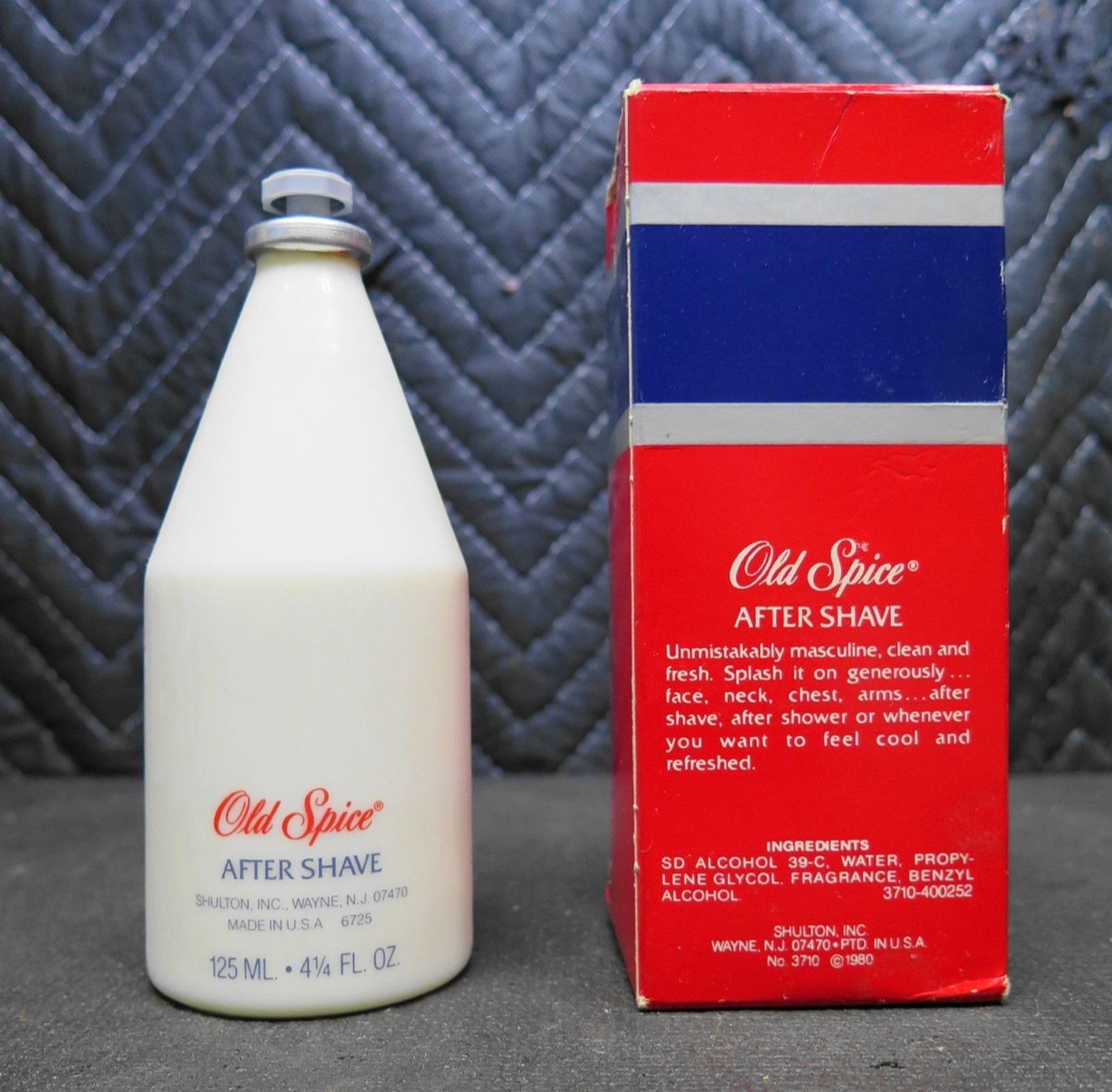 Vintage Shulton Old Spice After Shave 4 1/4 oz Star Cap W/ Box 1988 NOS