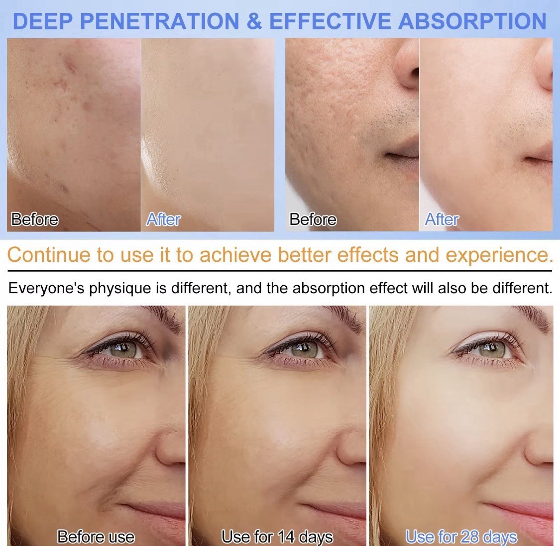 Collagen Deep Hydration Mask Sheet w/ Hyaluronic Acid 6pcs 34g