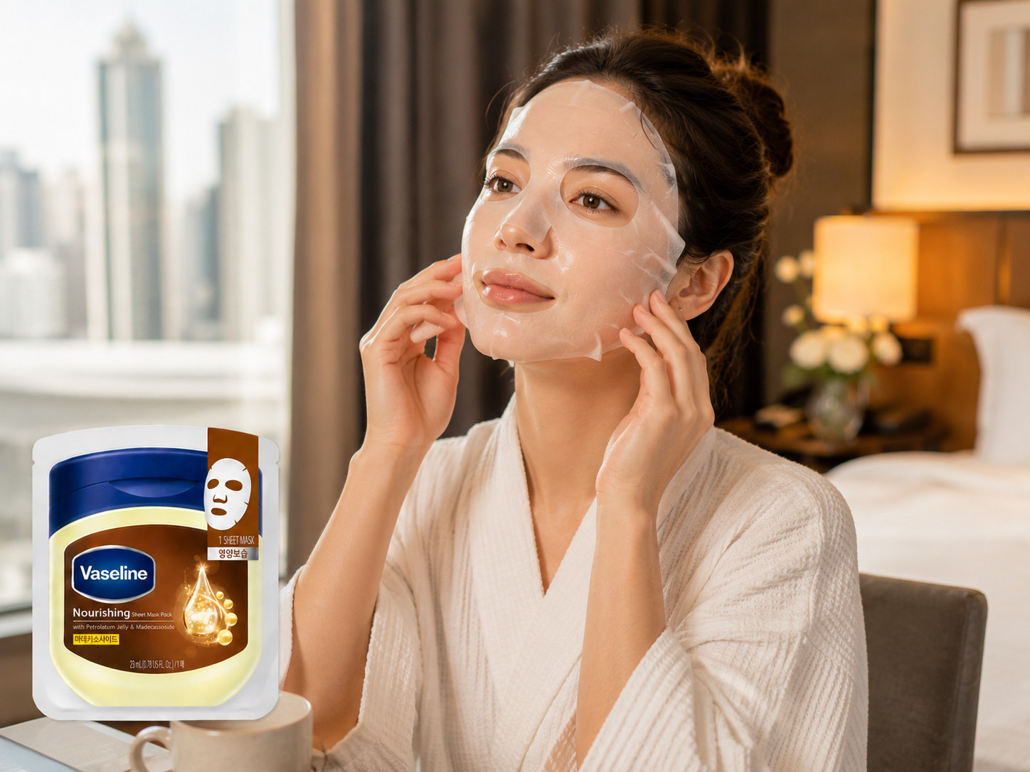 Vaseline Nourishing Sheet Mask 10 Pack Korean Face Mask Madecassoside