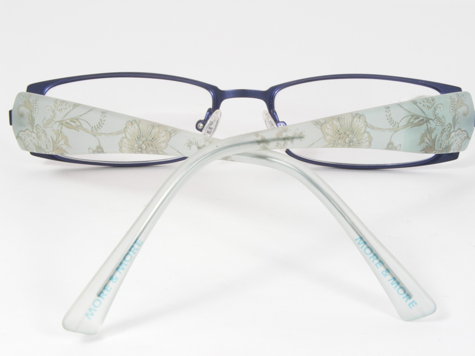 MORE & MORE 50292 470 Blue /Brown UNIQUE EYEGLASSES GLASSES 49-17-135mm Germany