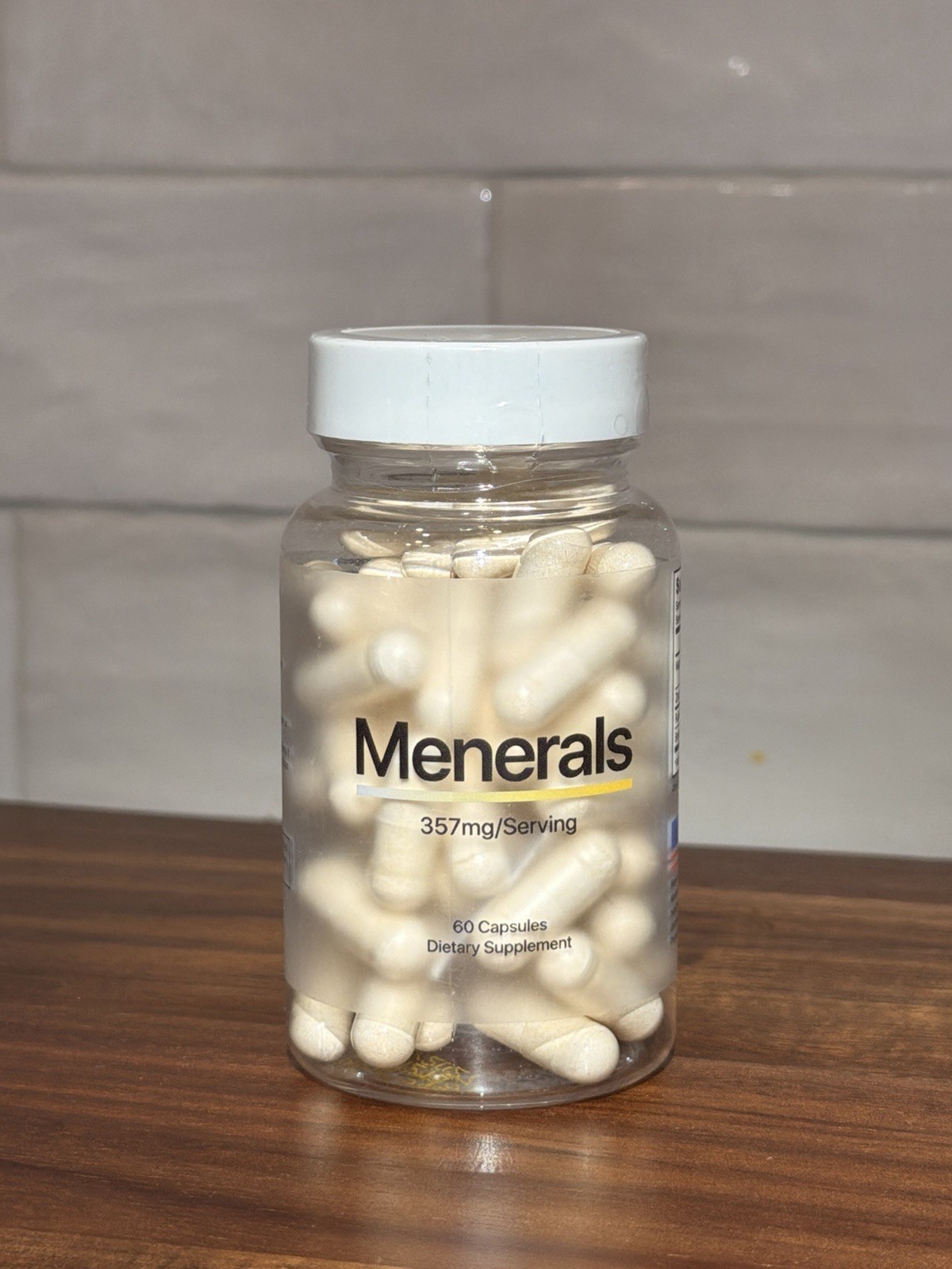 3X Menerals Men’s Multivitamin & Trace Minerals, 60 Capsules BB 12/2027