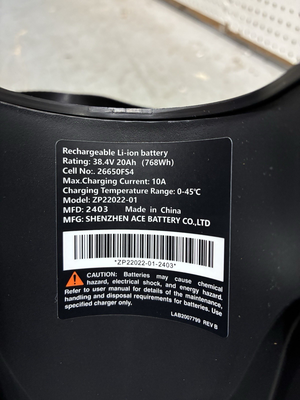 Baja Bandit Battery