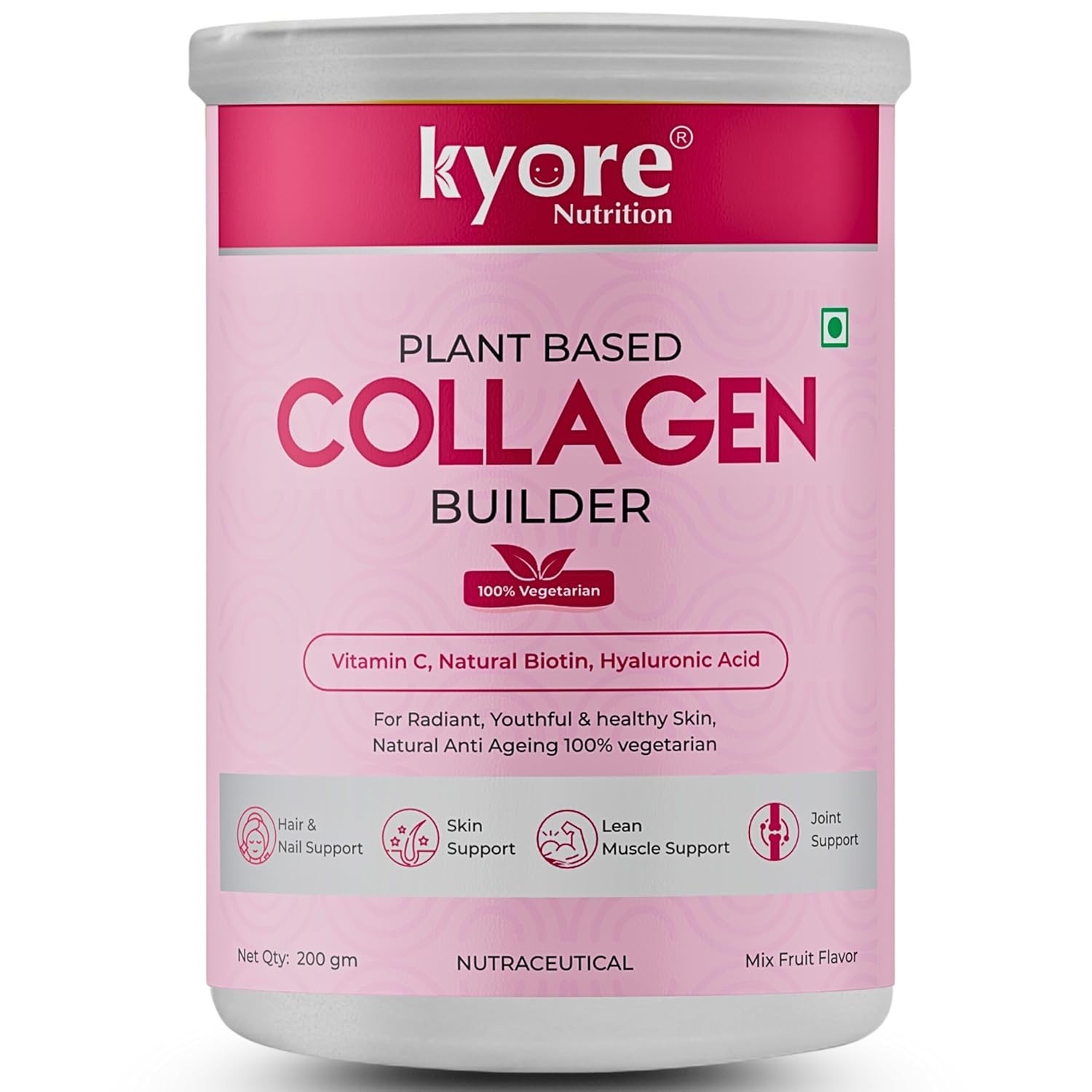 3 Pack K.yore Plant Collagen Powder Sea Buckthorn 200g
