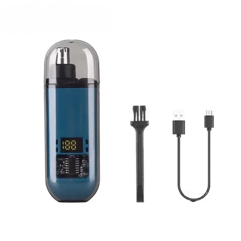 Nose Ear Hair Trimmer for Men USB C Rechargeable Portable Grooming Kit Fast Ch..