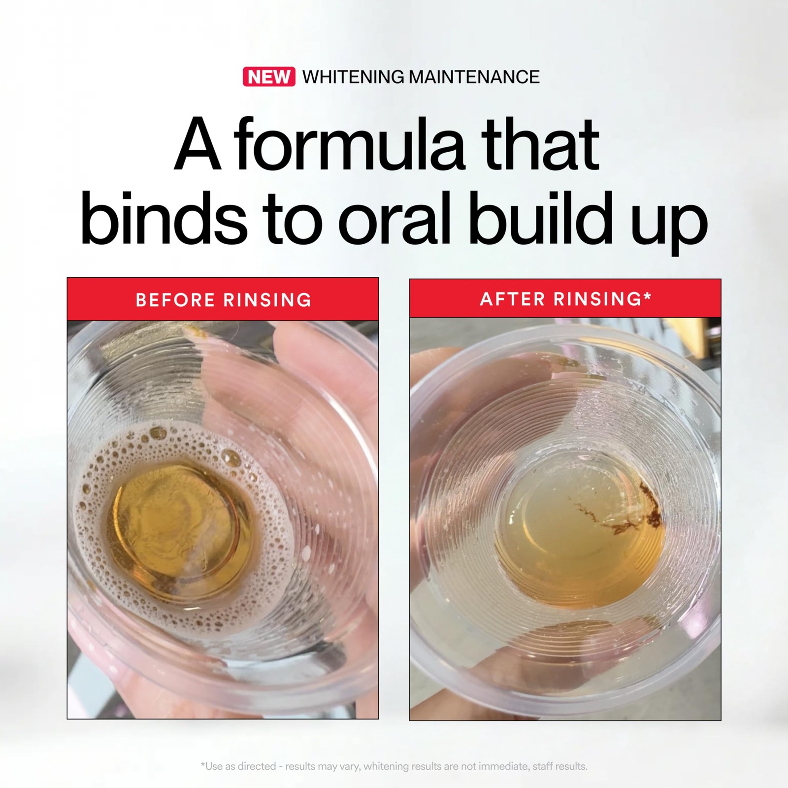 iD Stain Whitening Mouthwash Gunk Removing Mouthwash for Fresh Breath Hydrogen*/