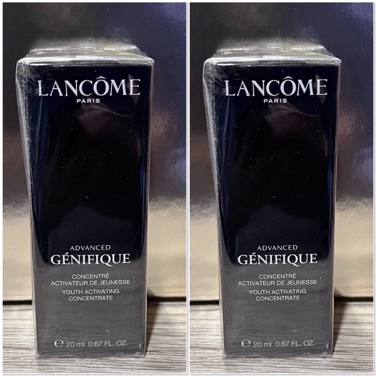 X2 Lancôme Paris Advanced Genifique Youth Activating 20ml 0.67 fl oz New box