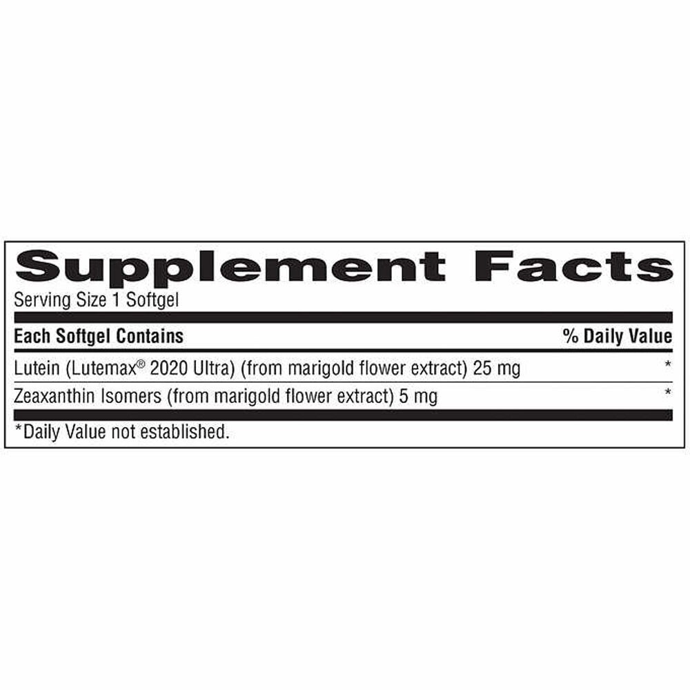 trunature Vision Complex Lutein & Zeaxanthin, 140 Softgels Exp: 05/2025