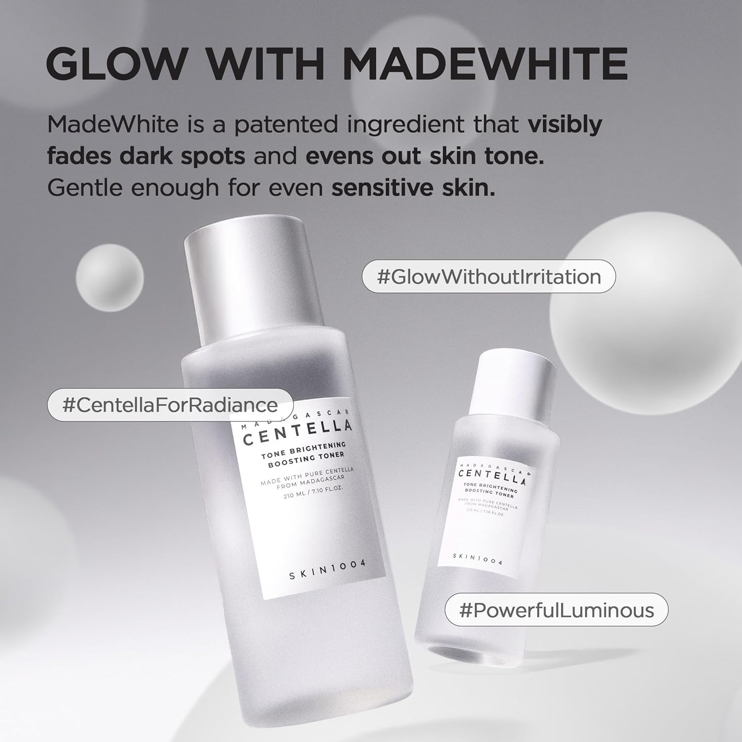 SKIN1004 Madagascar Centella Tone Brightening Boosting Toner 210ml *NO BOX*