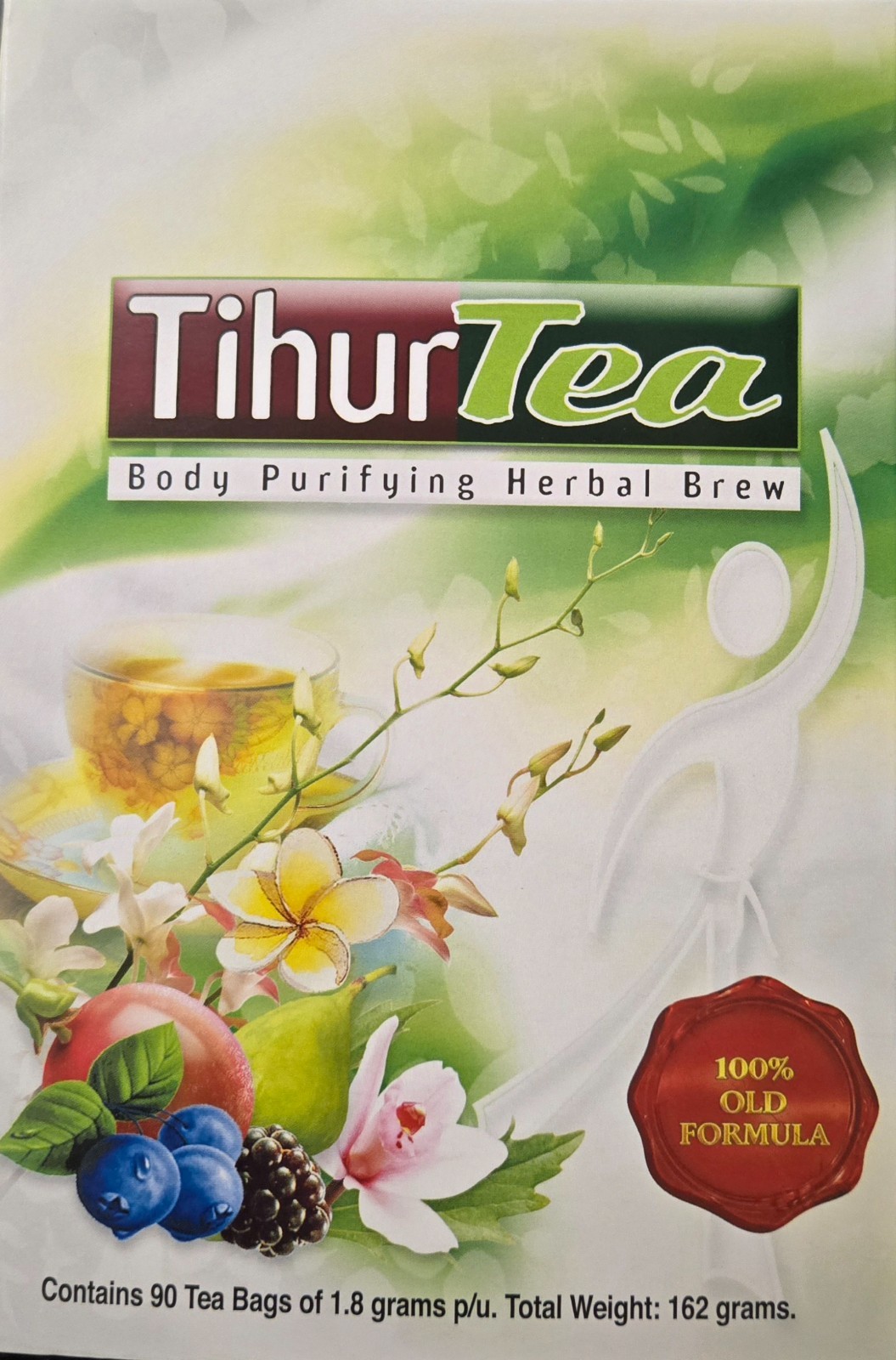 Tihur Tea Green Box 90 Tea Bags Kosher