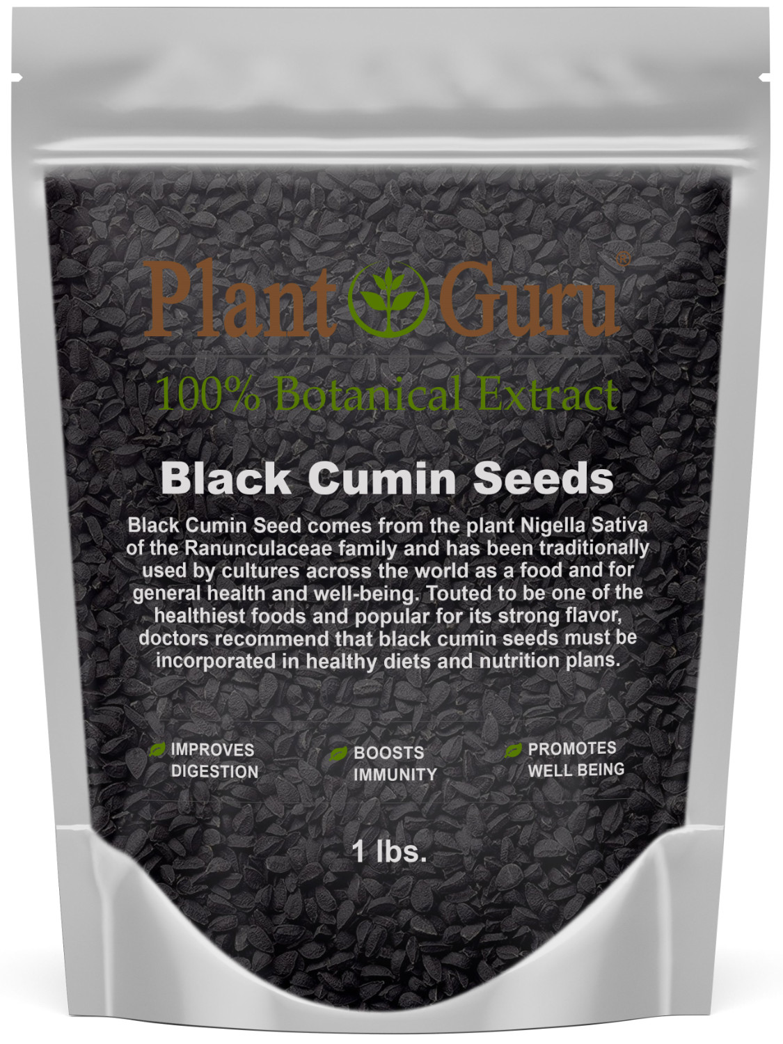 Black Cumin Seeds 1 lb. Whole NIGELLA SATIVA Kalonji Herb Comino Negro Bulk