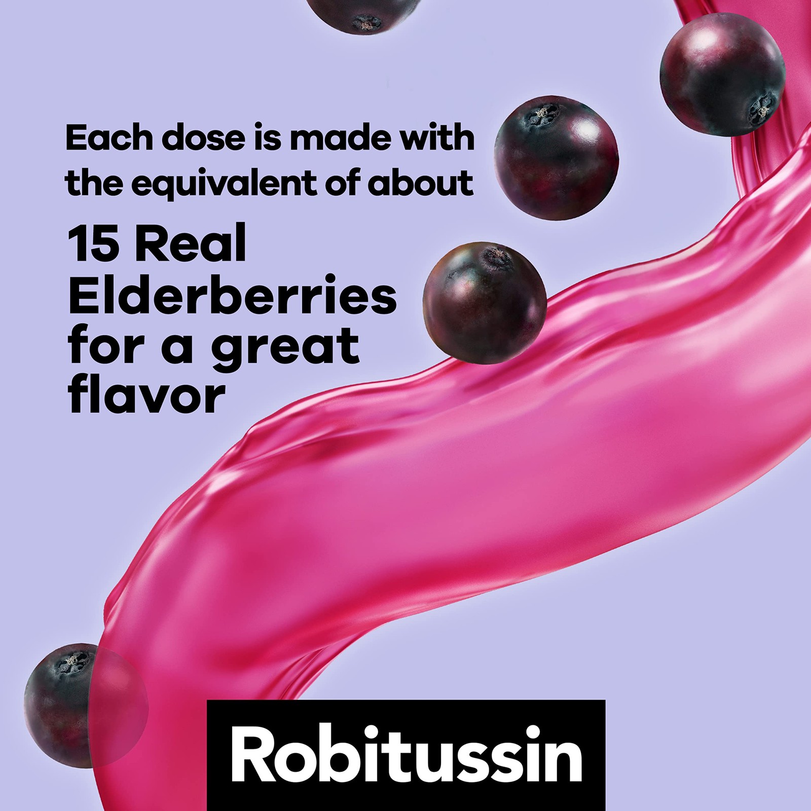 Robitussin Maximum Strength Elderberry Cough Plus Chest Congestion Dm Cough