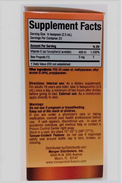Balsamo Tchakowski, 2 fl oz Balsamo Ruso With Vitamin E And Bee Propolis origina