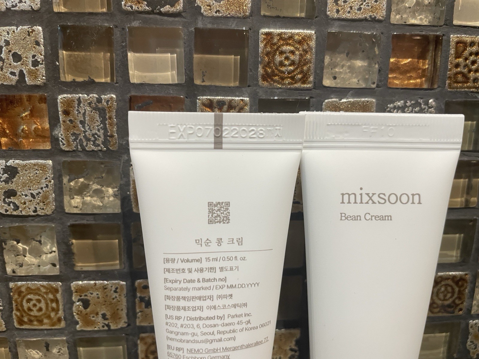 Bundle of 2 Mixsoon Bean Cream 0.50oz Each – 1.0 oz Total Expires 07/2028
