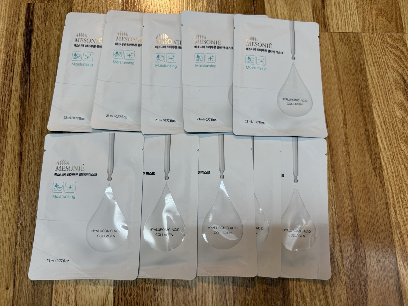 Korea Mesonier Hyaluronic Collagen Mask 10 Pack x 23ml