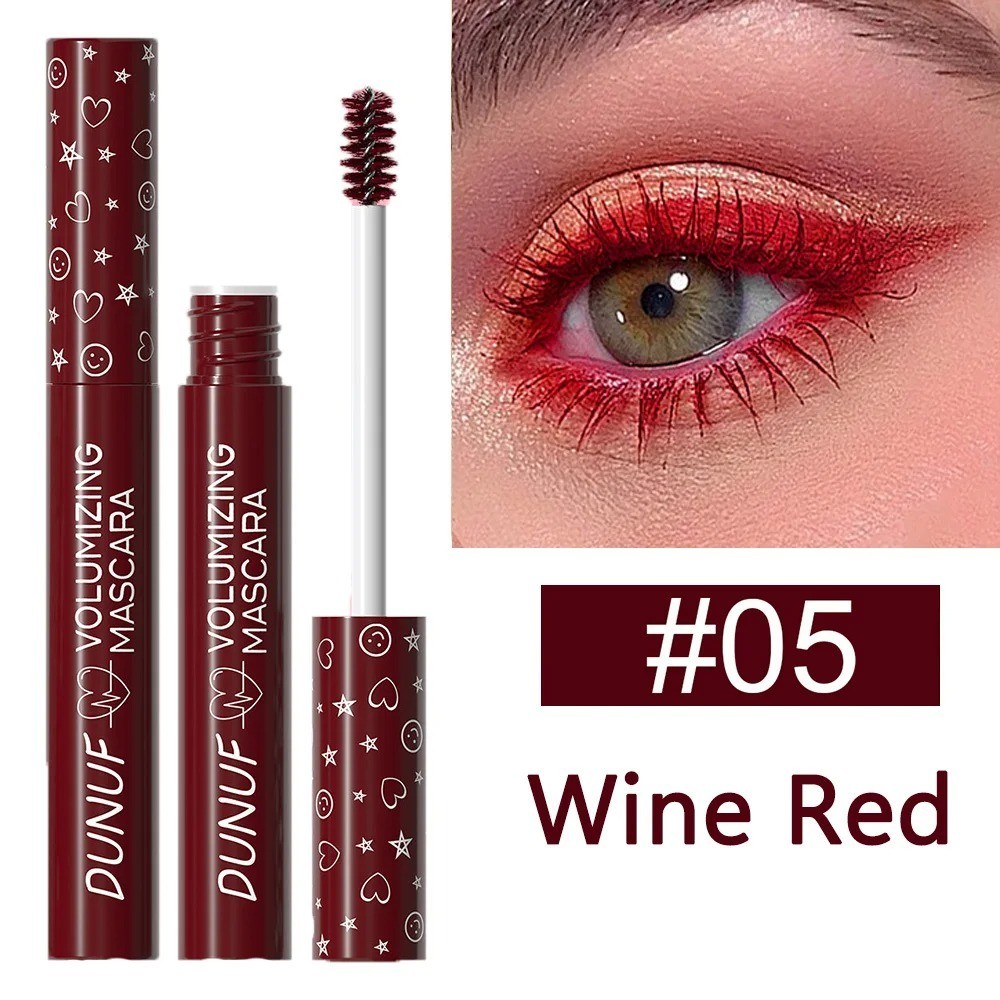 Waterproof Colorful Mascara Fast Dry Curling Multicolor Lash Makeup